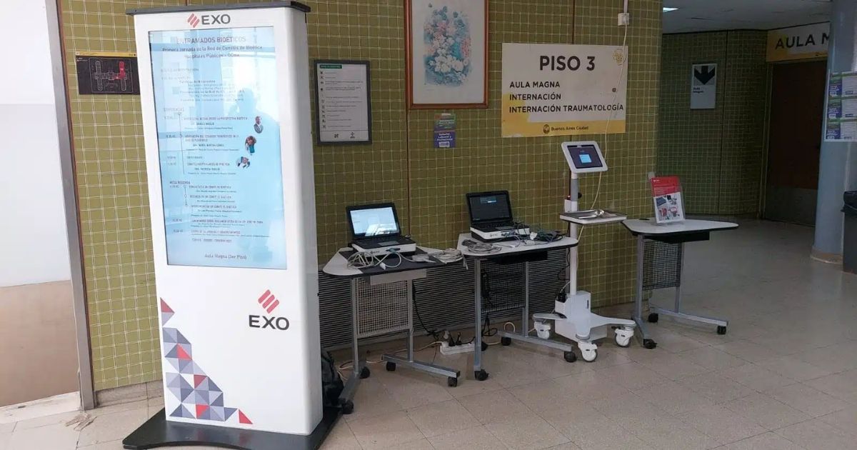 Equipos de Telemedicina EXO en el Hospital Fernández